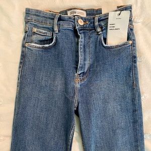 Skinny hi-rise Zara jeans